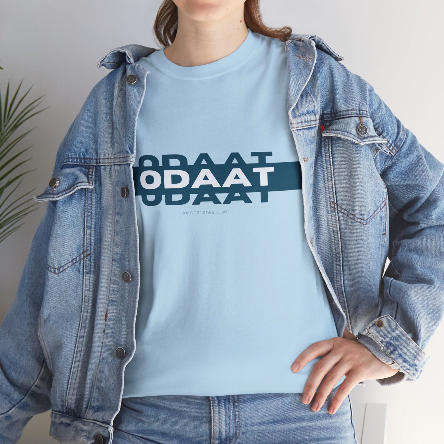 ODAAT (Blue) Unisex heavy cotton tee