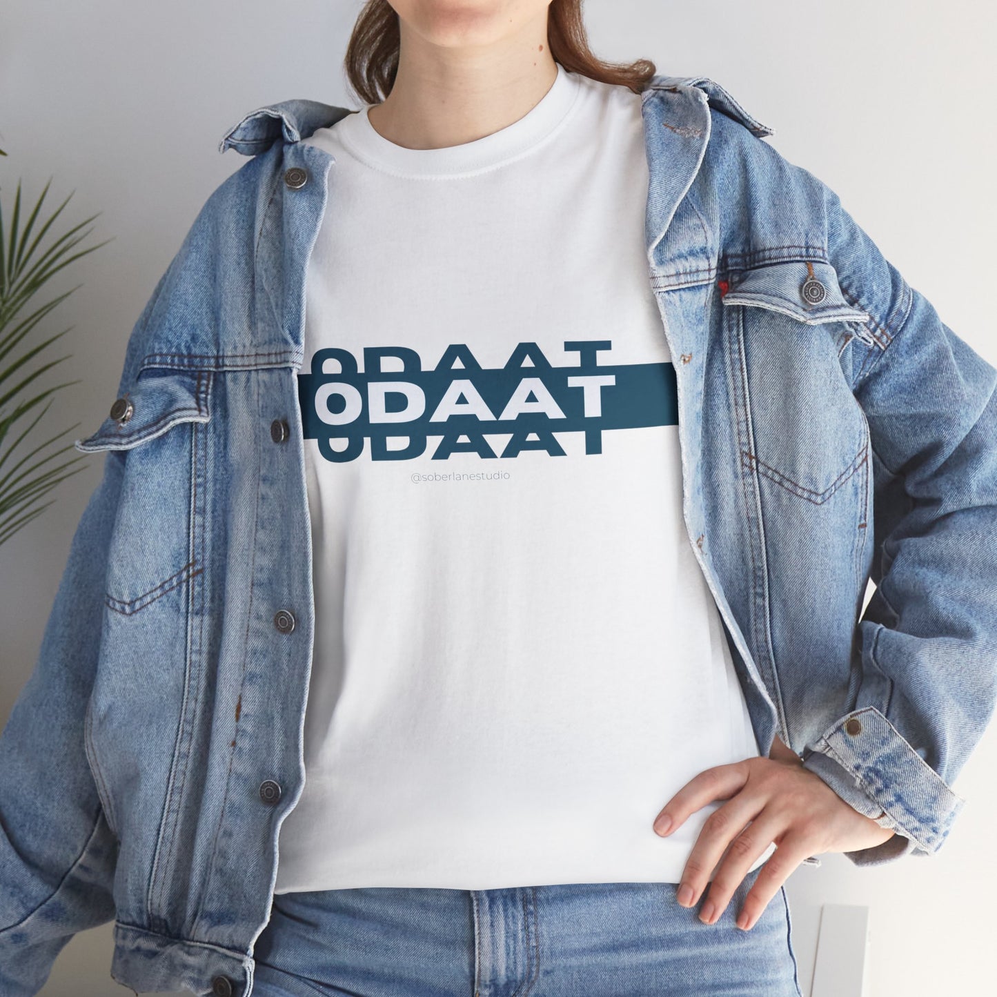 ODAAT (Blue) Unisex heavy cotton tee