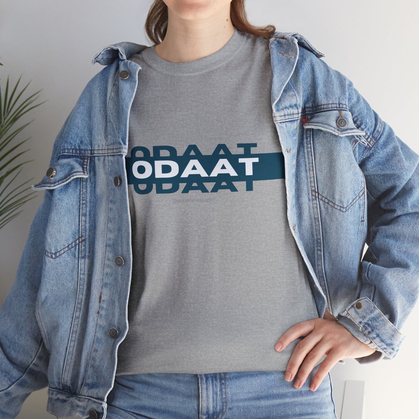 ODAAT (Blue) Unisex heavy cotton tee