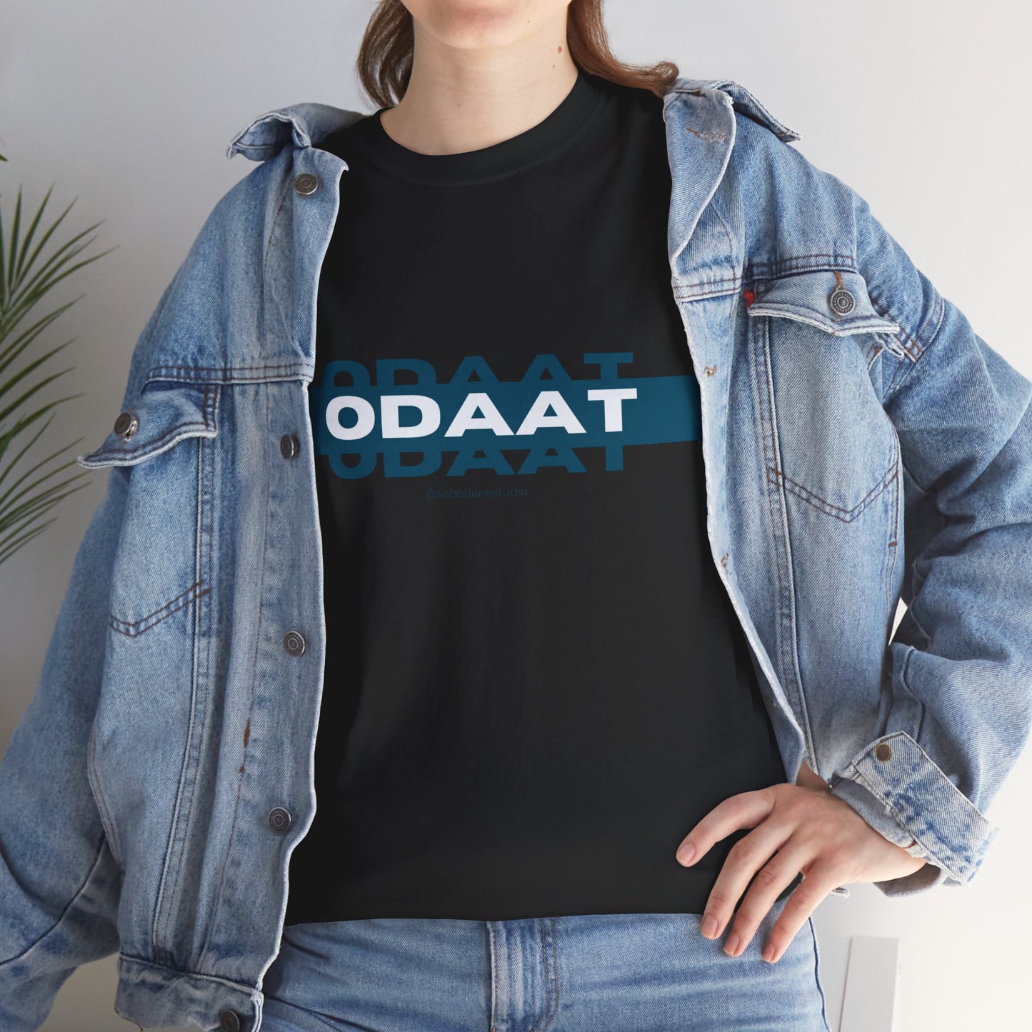 ODAAT (Blue) Unisex heavy cotton tee