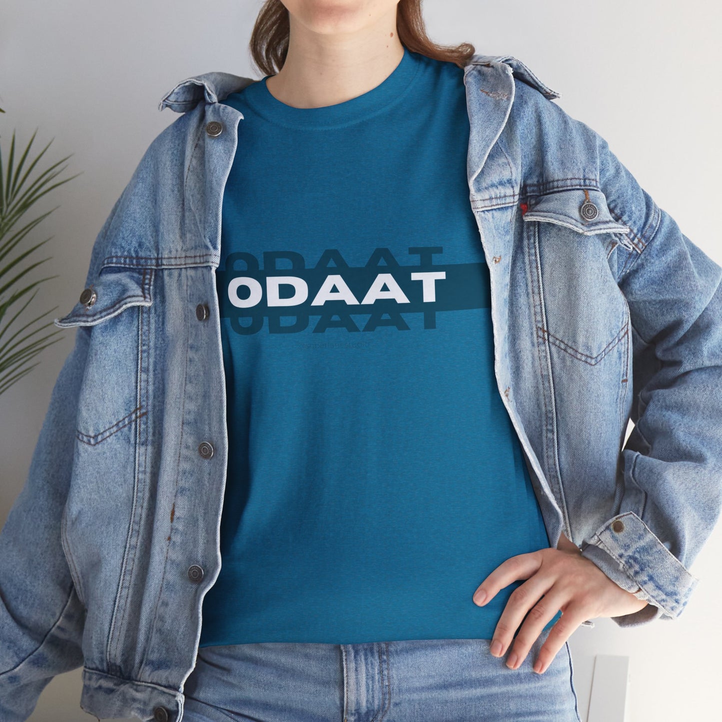 ODAAT (Blue) Unisex heavy cotton tee