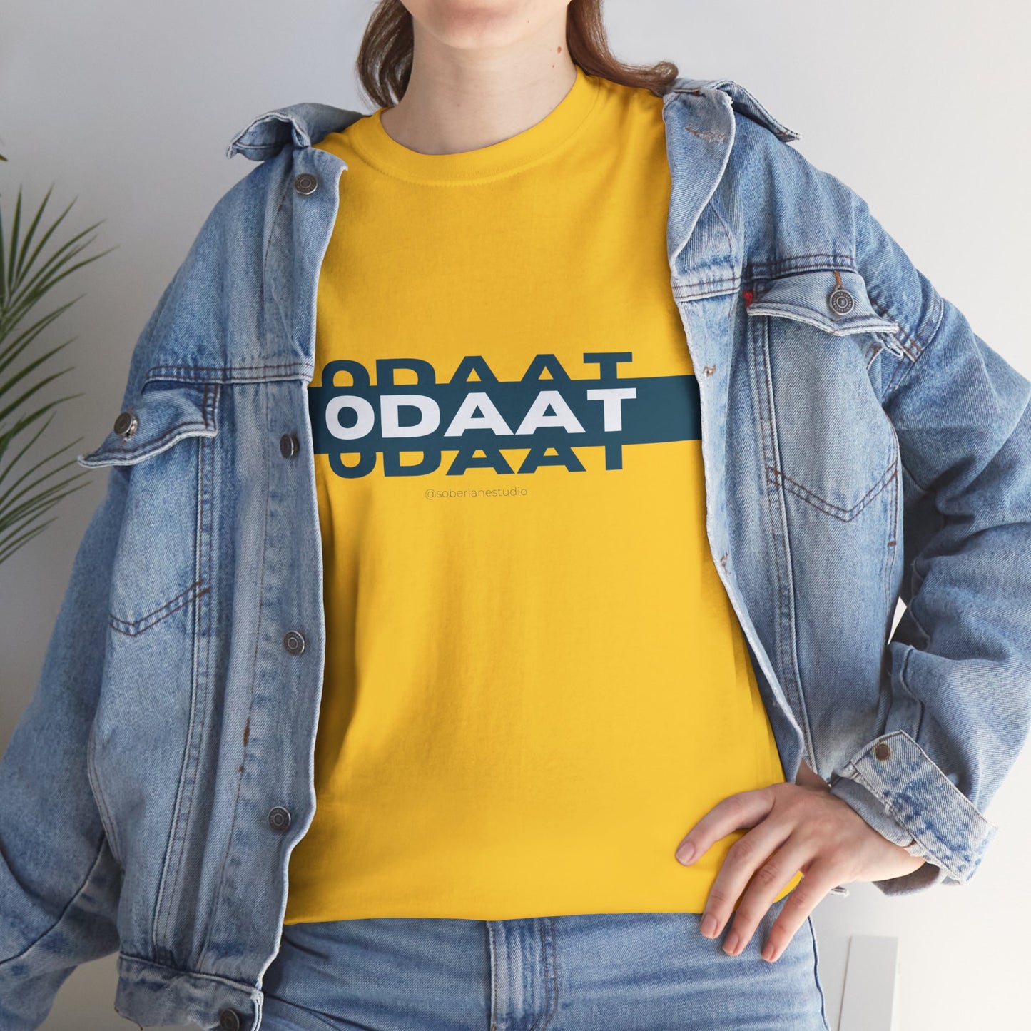 ODAAT (Blue) Unisex heavy cotton tee